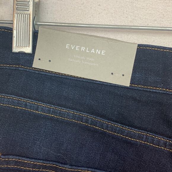 Everlane womens 30 jeans high rise skinny ankle new casual basic dark - Picture 5 of 12